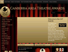 Tablet Screenshot of catawards.com.au